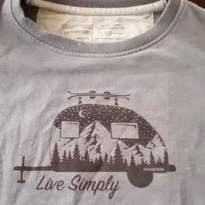 Small Patagonia Gray/Blue Sweatshirt